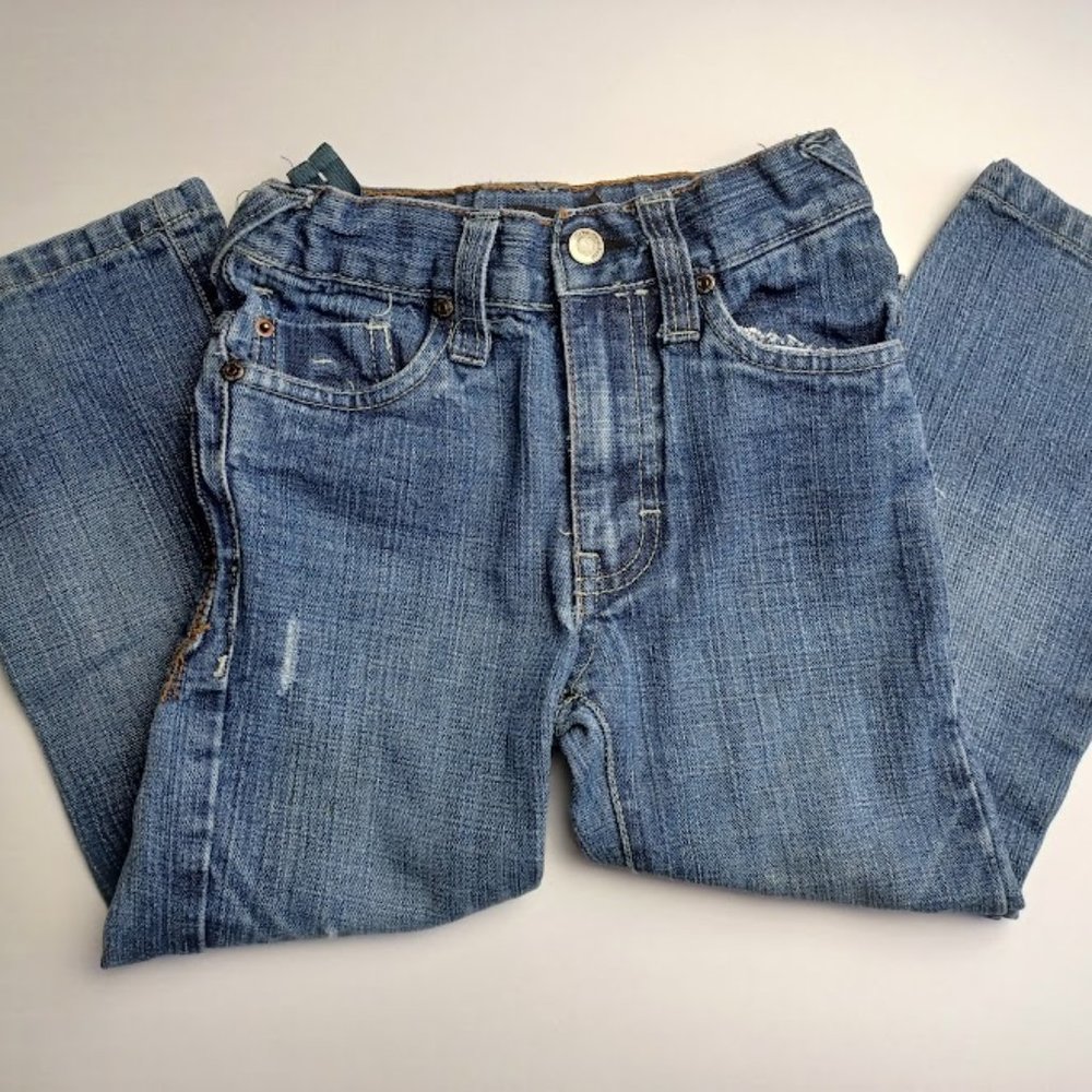 Calvin Klein Jeans -  Boy's Size 4T  -  Bootcut Leg - Distressed - EUC